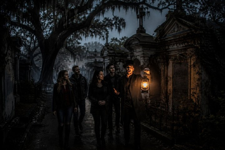 Cemetery and Ghost BYOB Bus Tour in New Orleans - Photo 1 of 9